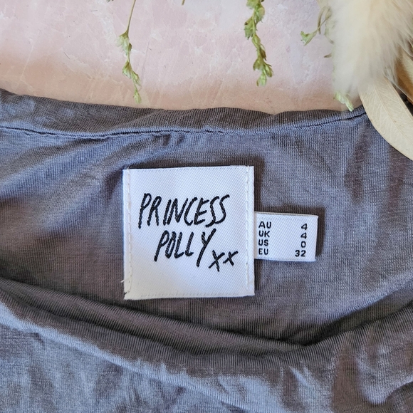 Princess Polly Kinger Top - Slate - Picture 6 of 6